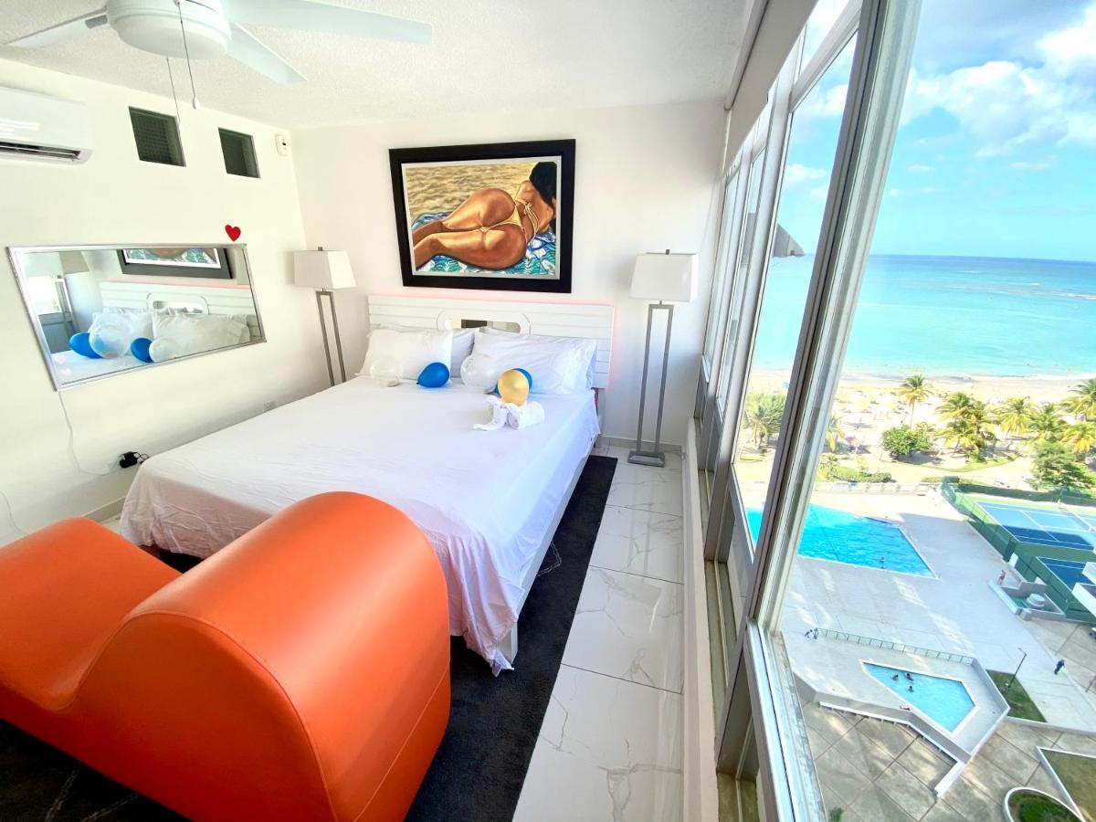 Ocean View Apt On Isla Verde In A 14Th Floor サンジョアン エクステリア 写真