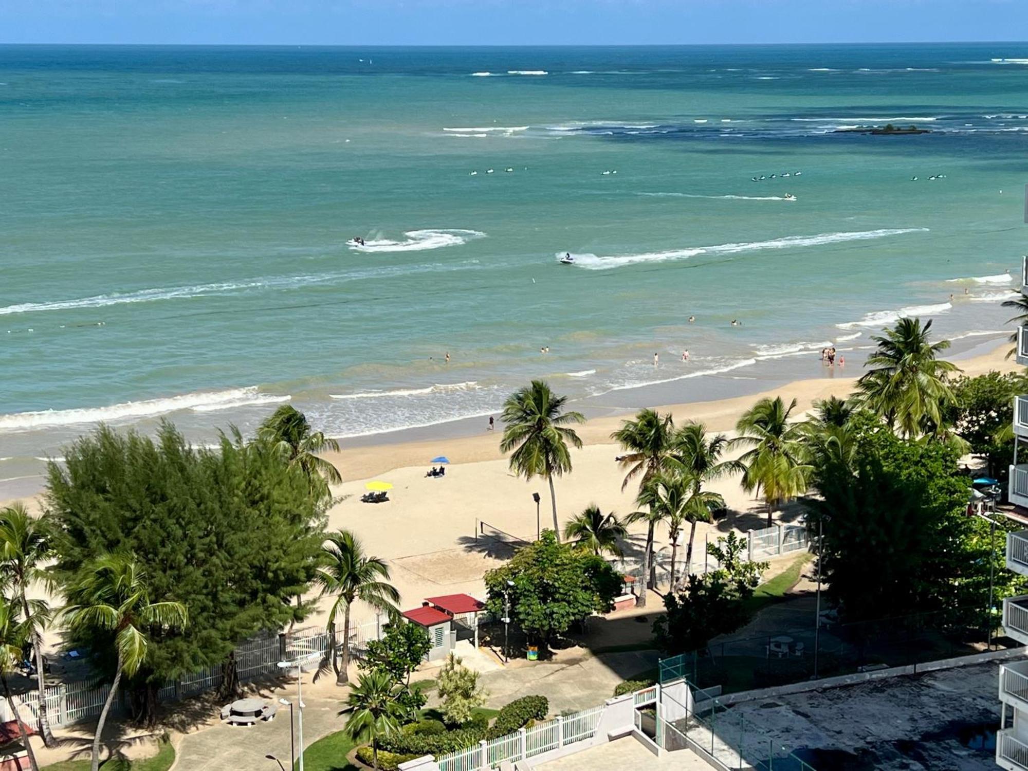 Ocean View Apt On Isla Verde In A 14Th Floor サンジョアン エクステリア 写真