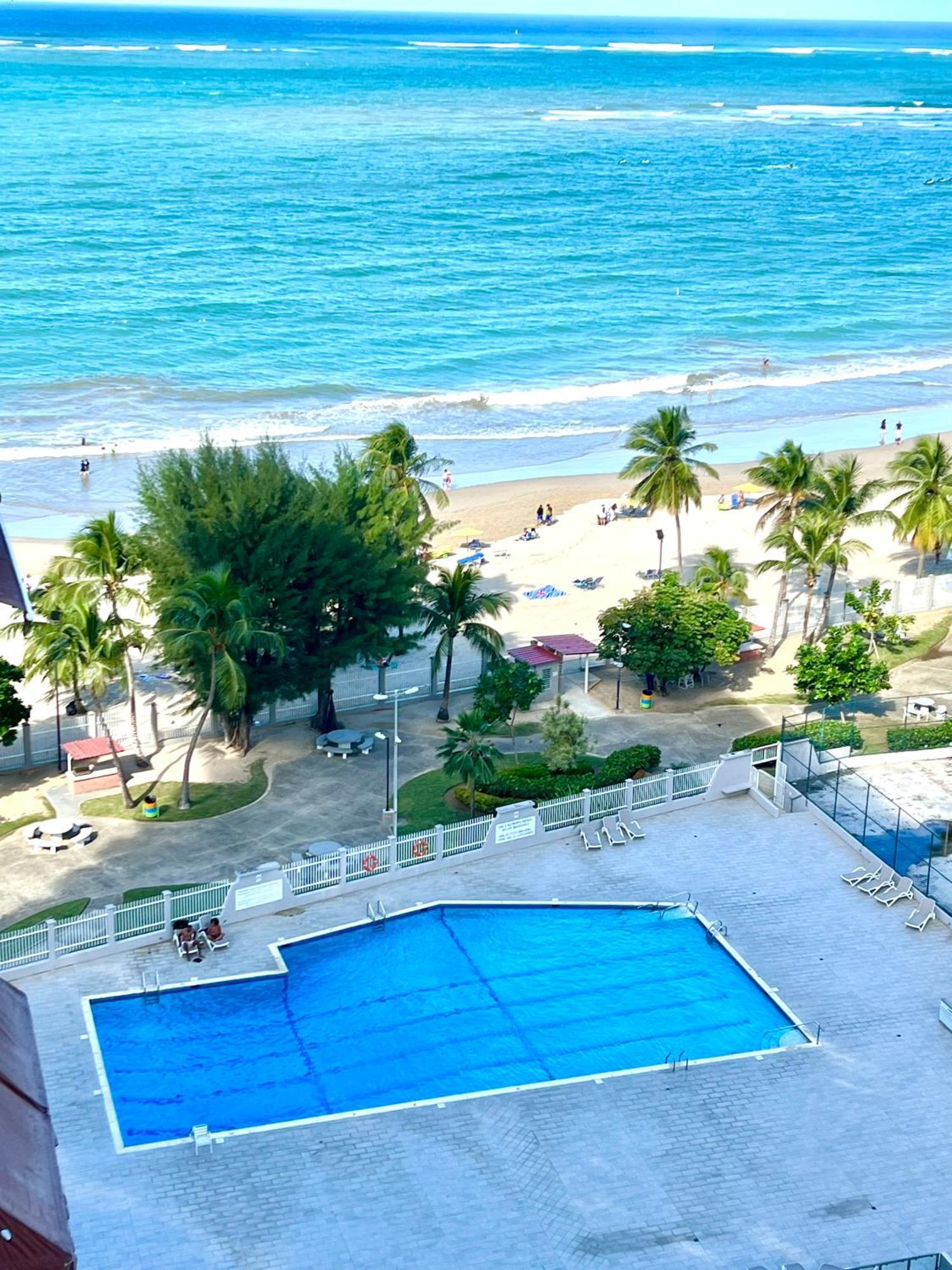Ocean View Apt On Isla Verde In A 14Th Floor サンジョアン エクステリア 写真
